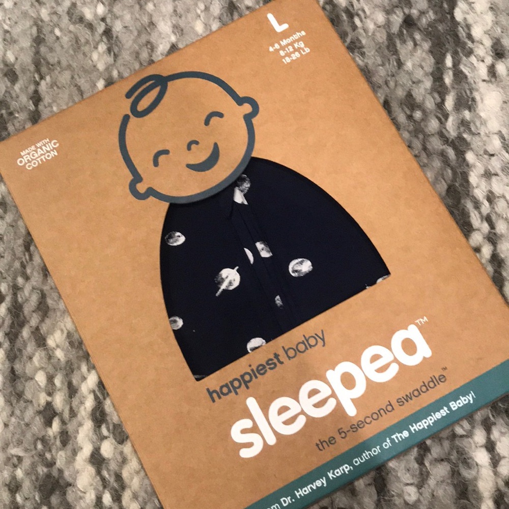 NIB Sleepea Swaddle - happiest baby